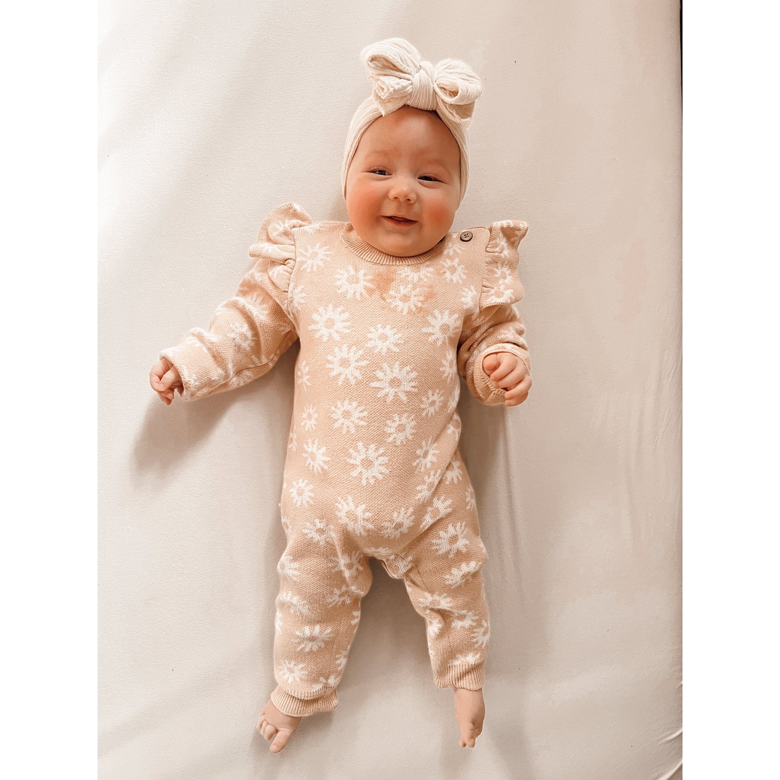 Luna + Luca Floral Jacquard Jumpsuit