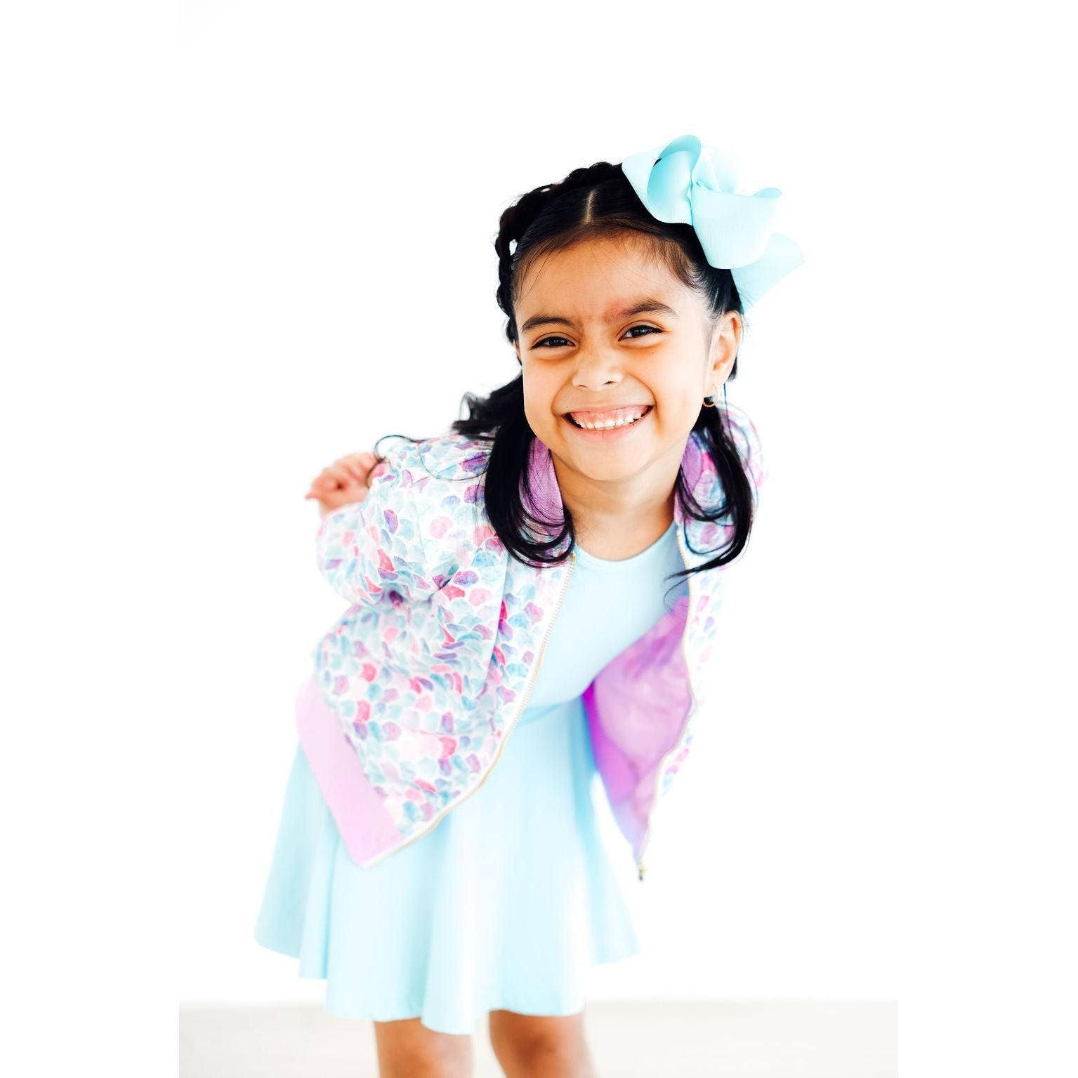 Mermaid Scales Satin Jacket