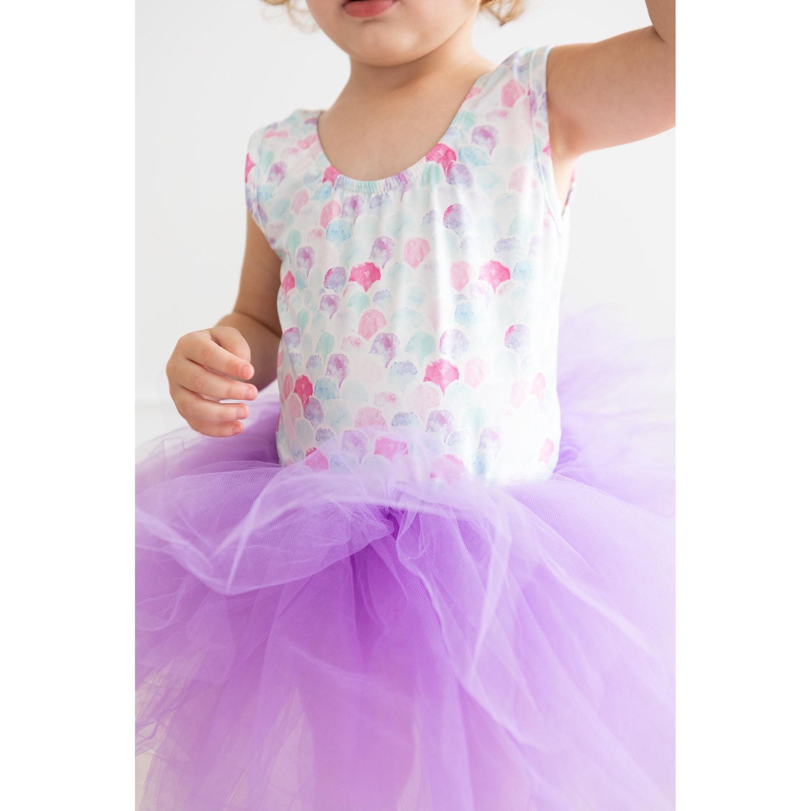 Mermaid Scales Tank Tutu Leotard