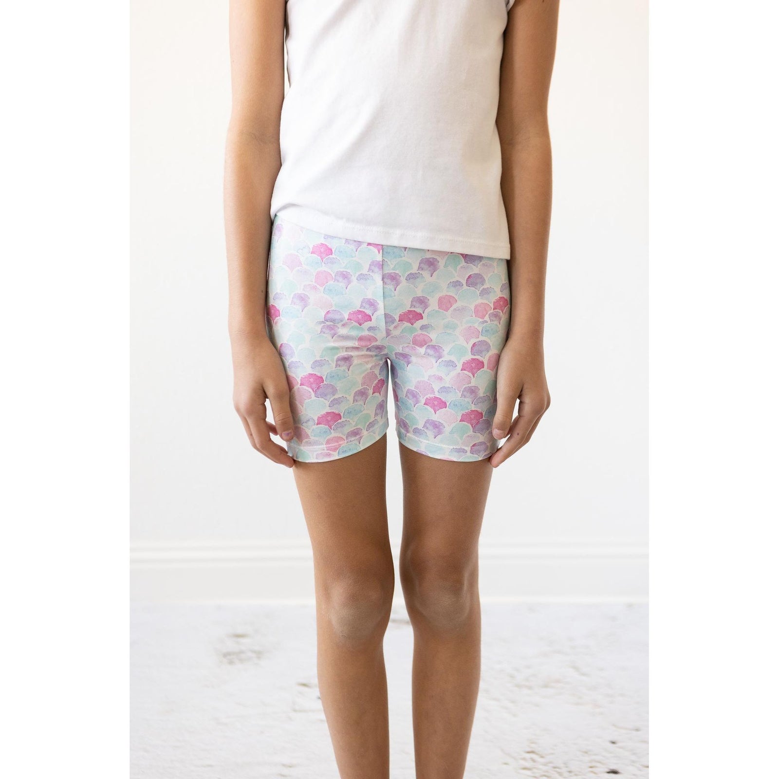 Mermaid Scales Twirl Shorts