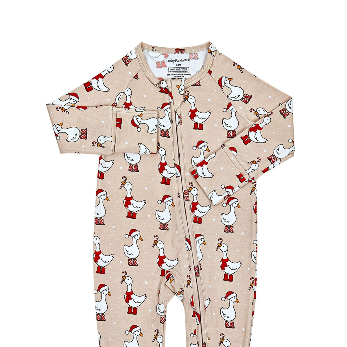 Bamboo Zip Romper | Merry Goose
