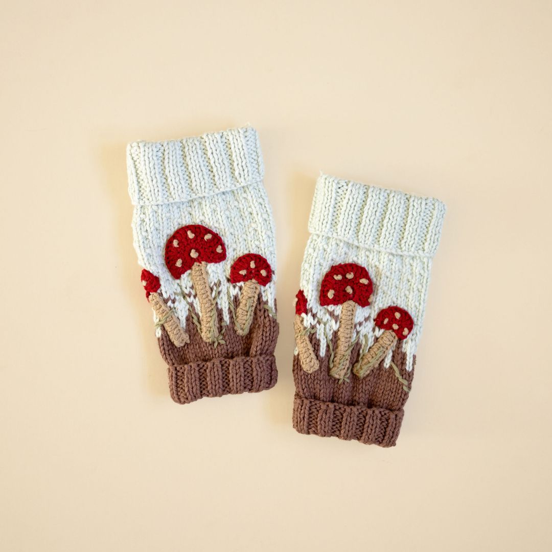 Mushroom Leg Warmers - In Stock