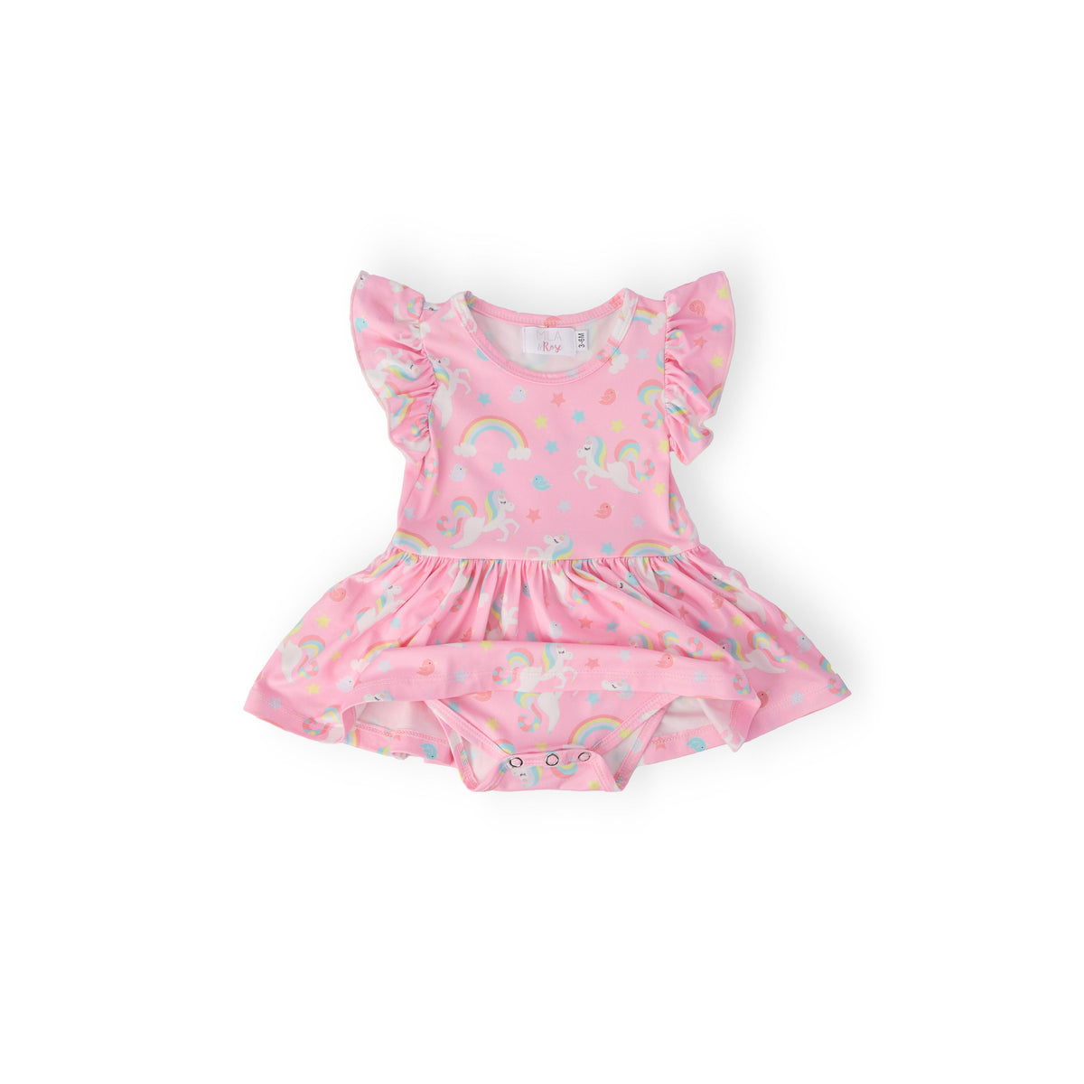 My Little Unicorn S/S Flutter Twirl Bodysuit