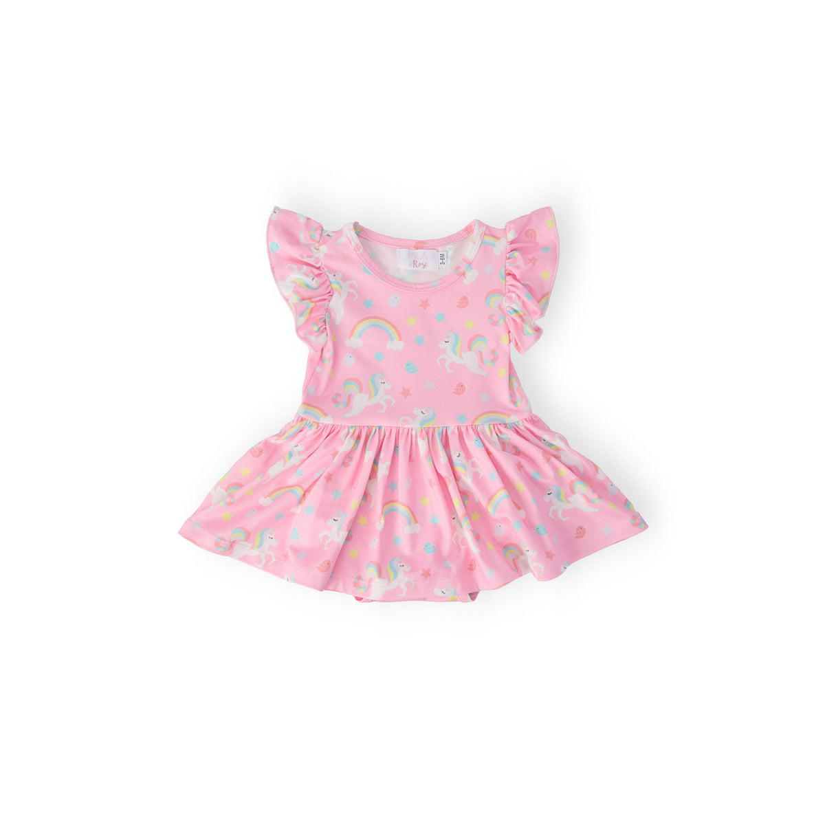 My Little Unicorn S/S Flutter Twirl Bodysuit