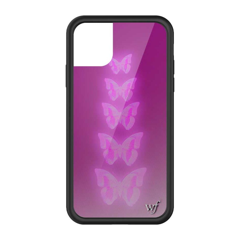 Neon Butterfly iPhone Case