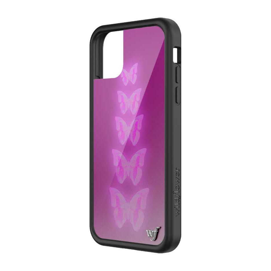 Neon Butterfly iPhone Case