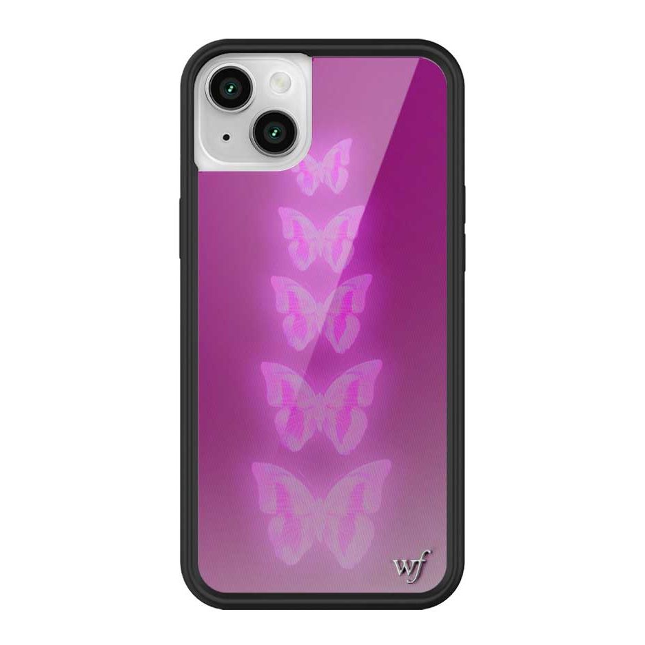 Neon Butterfly iPhone Case