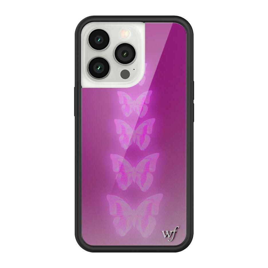 Neon Butterfly iPhone Case