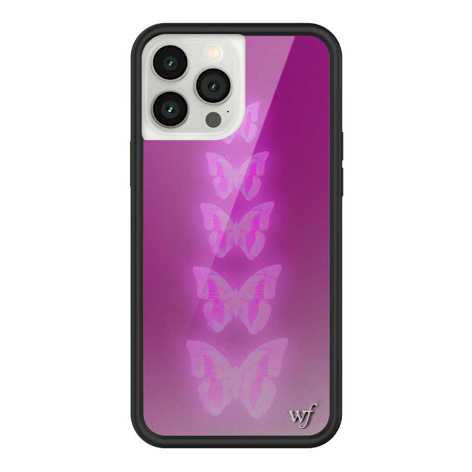 Neon Butterfly iPhone Case