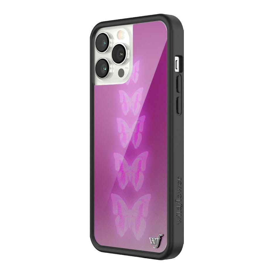Neon Butterfly iPhone Case