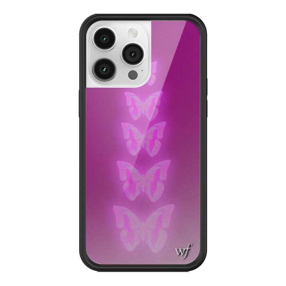 Neon Butterfly iPhone Case