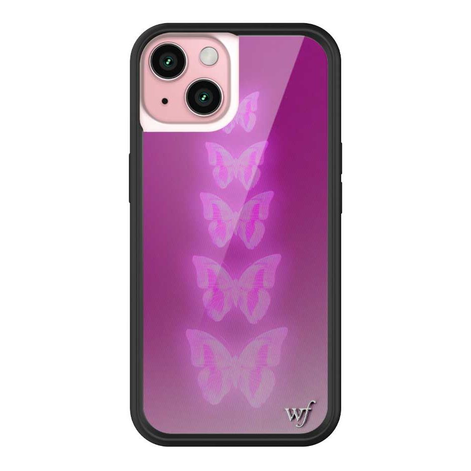 Neon Butterfly iPhone Case