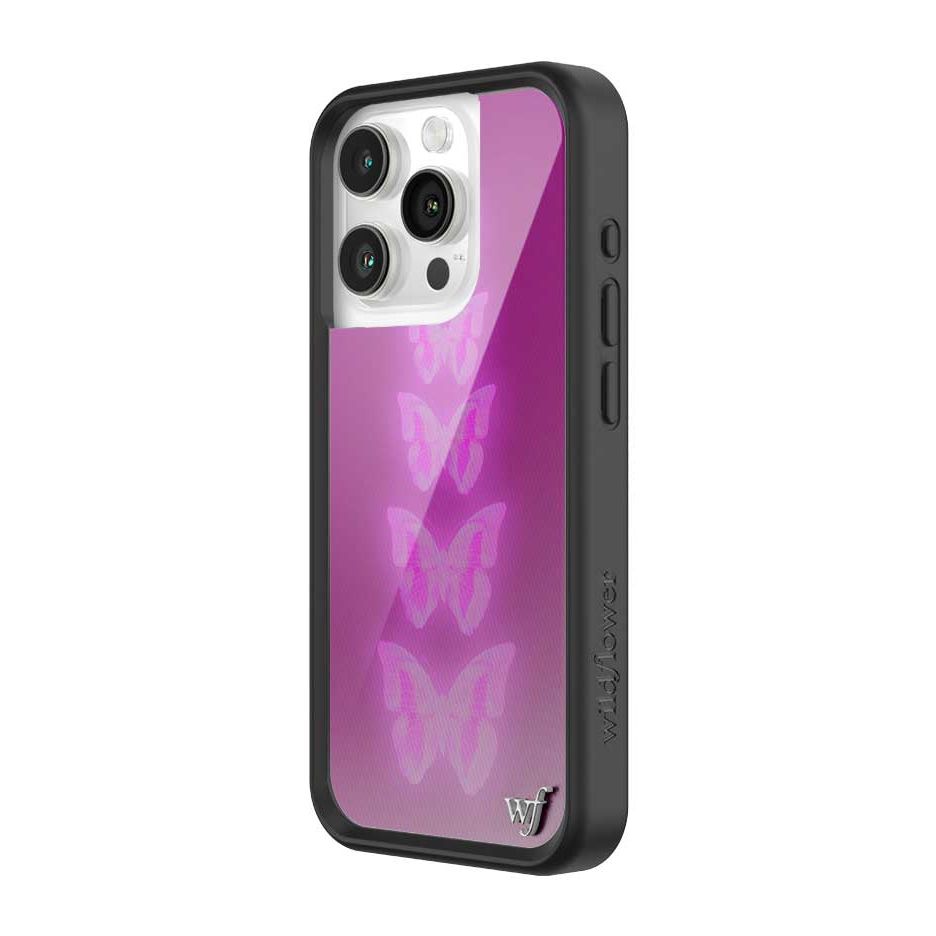 Neon Butterfly iPhone Case