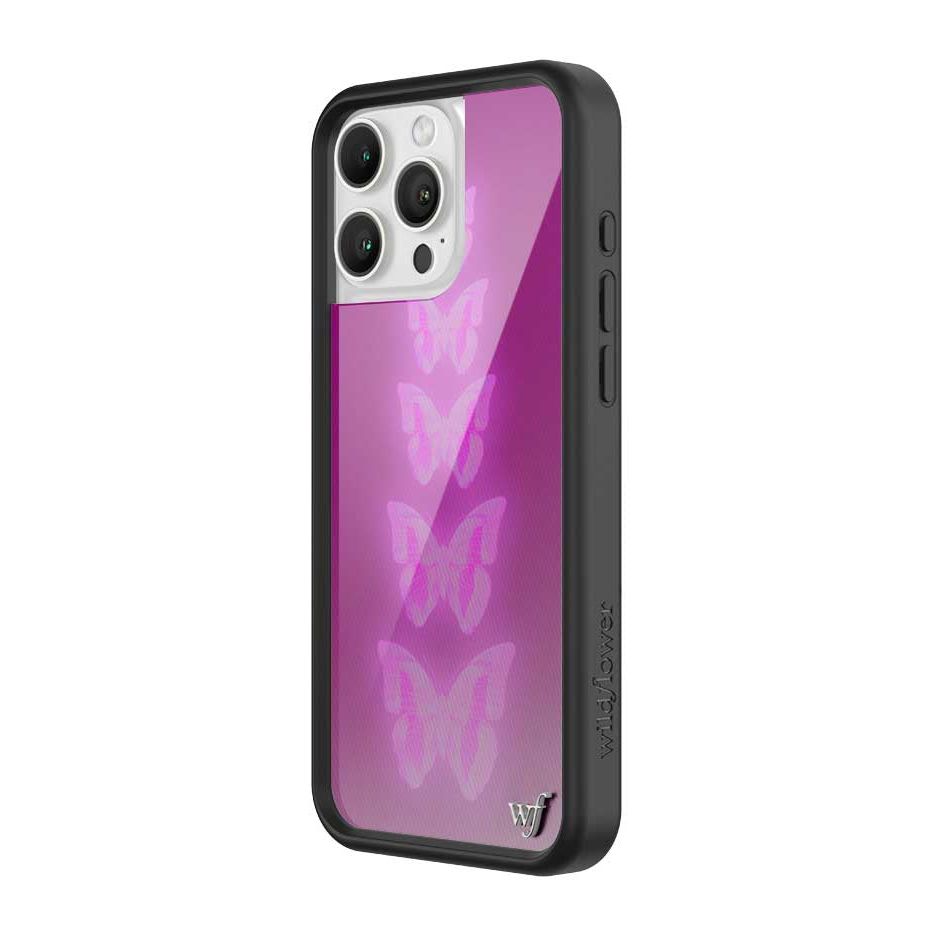 Neon Butterfly iPhone Case