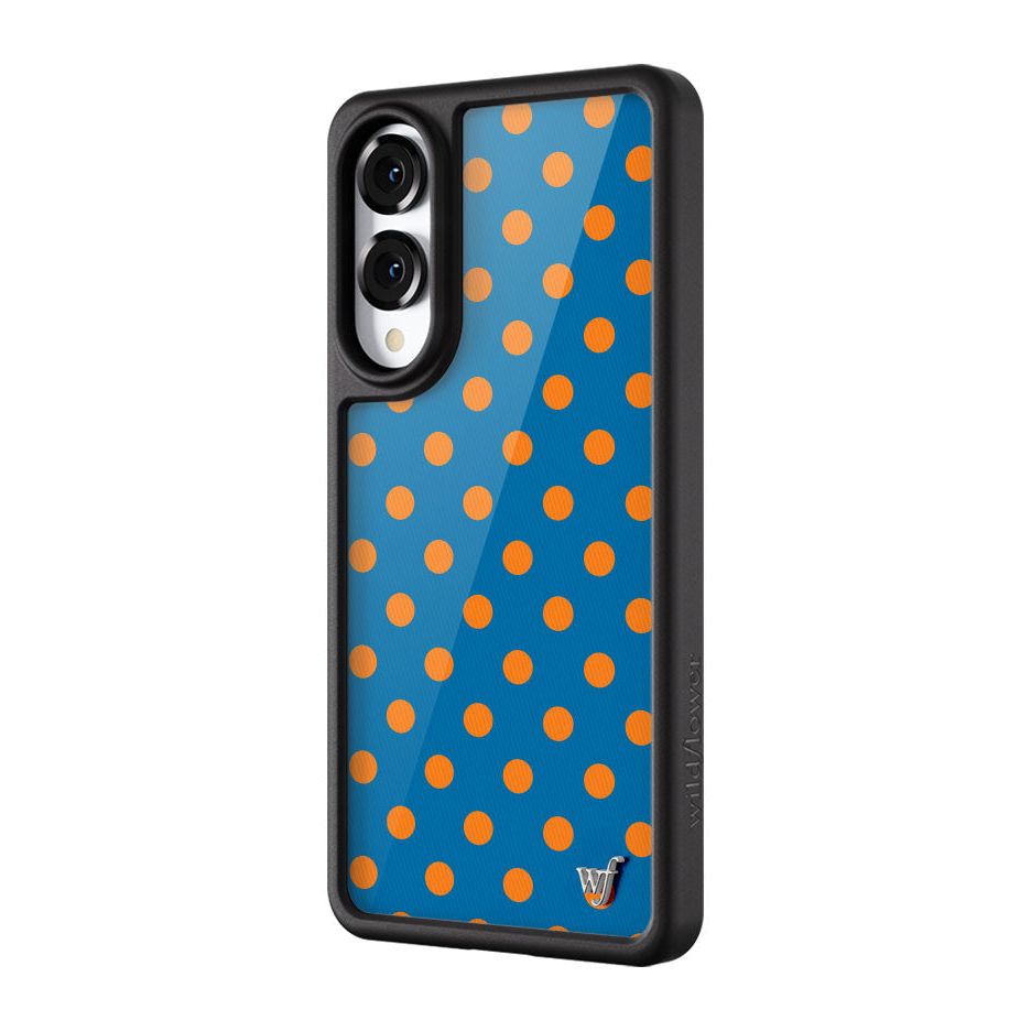 Polka Dot | Blue and Orange Samsung Galaxy Case