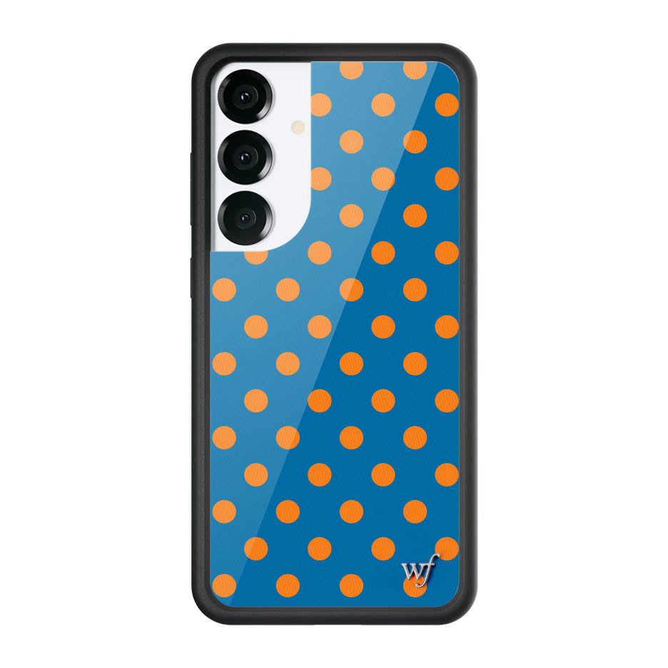 Polka Dot | Blue and Orange Samsung Galaxy Case