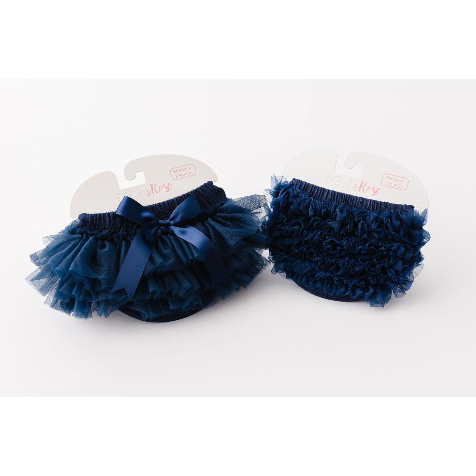 Navy Blue Ruffle Tutu Bloomer