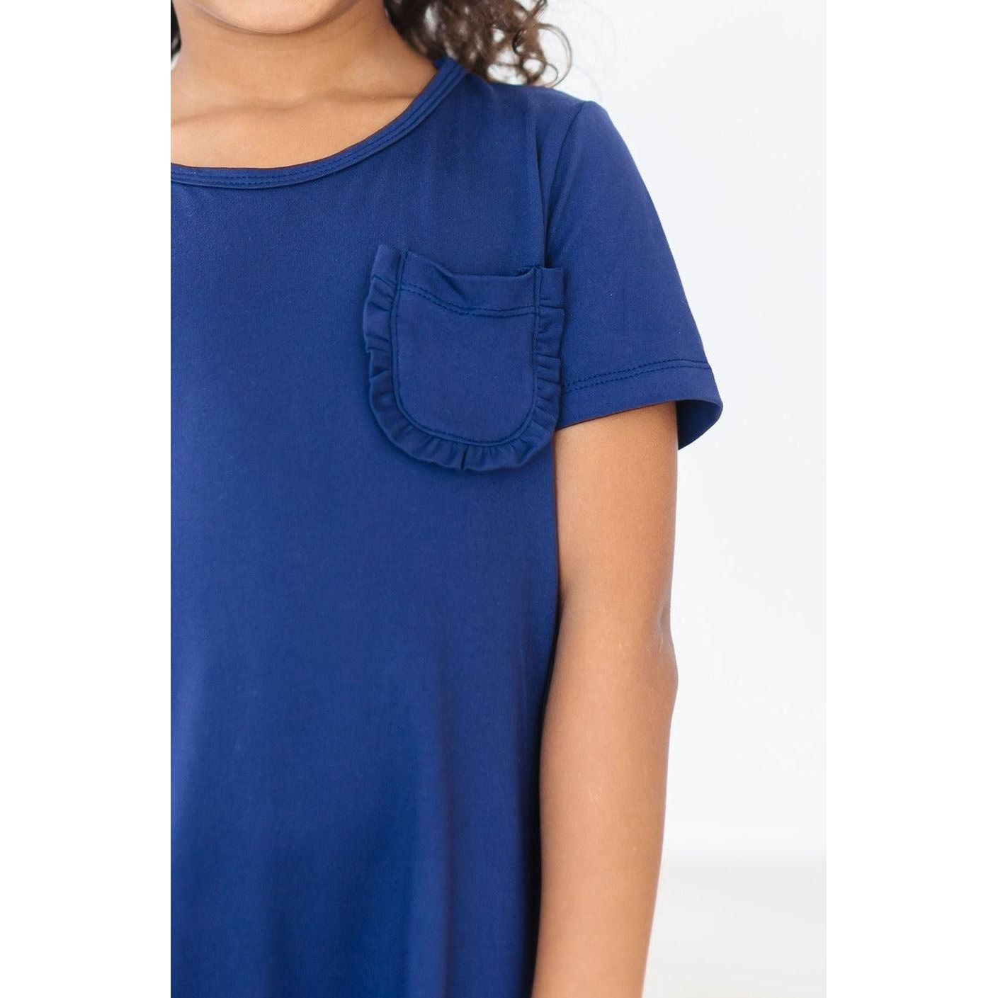 Navy T-Shirt Dress