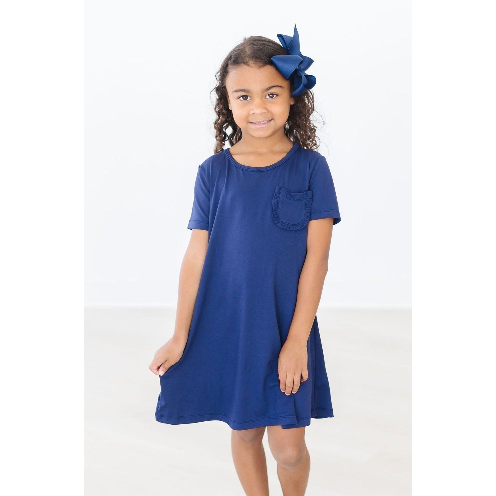 Navy T-Shirt Dress