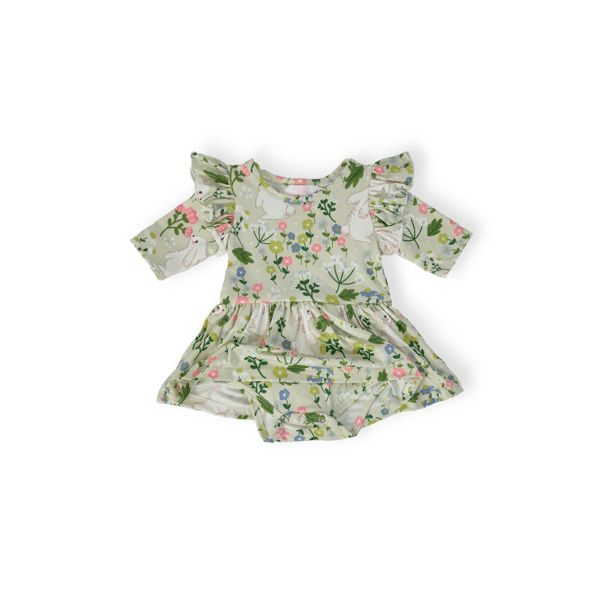 No Bunny Like You Twirl Flutter Bodysuit