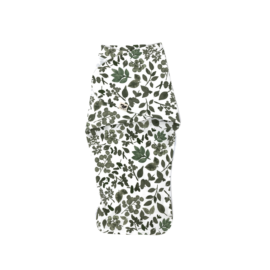 Green Leaves Snugababe Swaddle™ Sleep Pod
