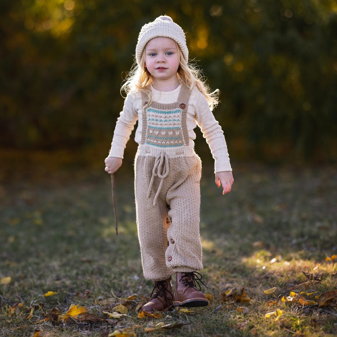 Unisex Nordic-Inspired Romper
