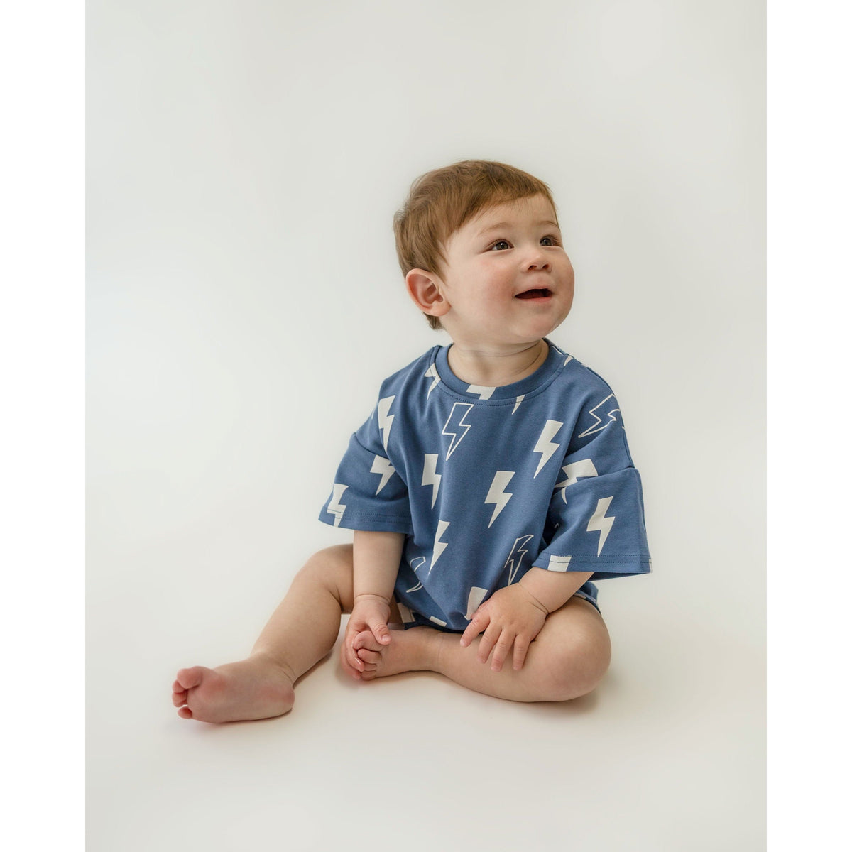 Shorts Set | Blue Bolts