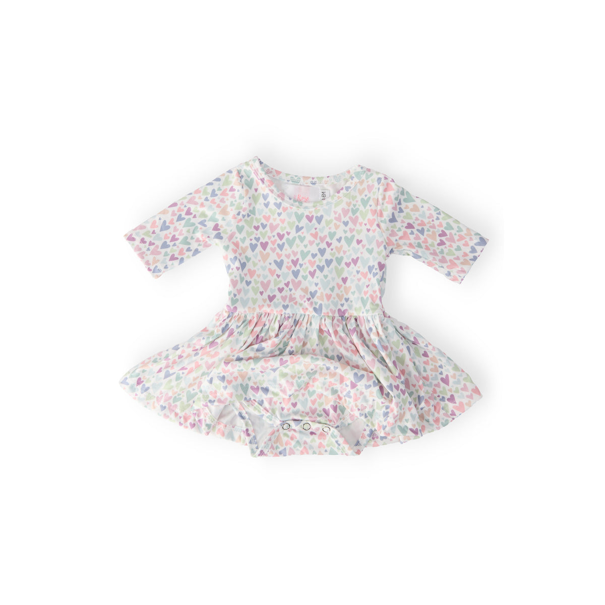 One in a Million 3/4 Sleeve Twirl Bodysuit