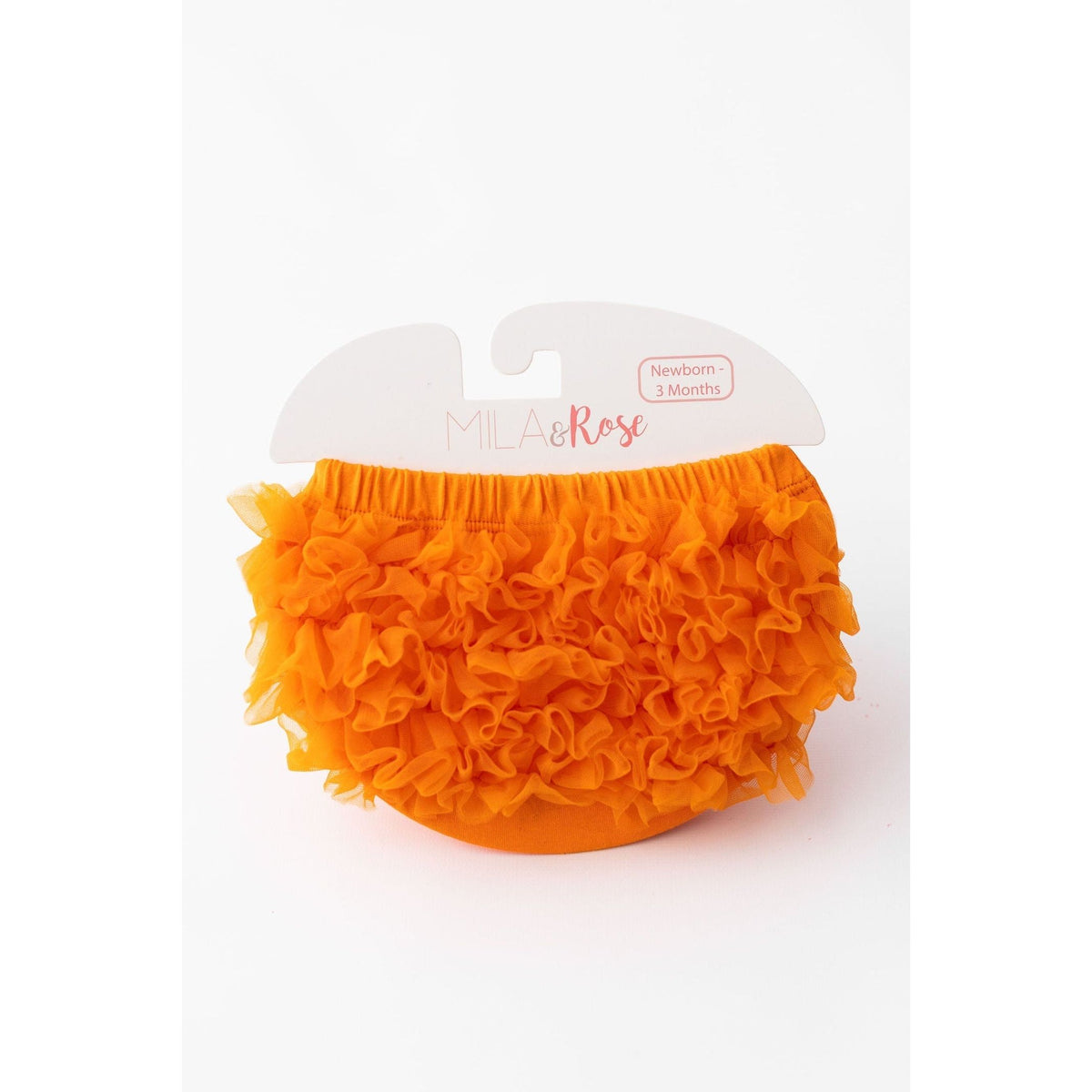 Orange Ruffle Bum Bloomer