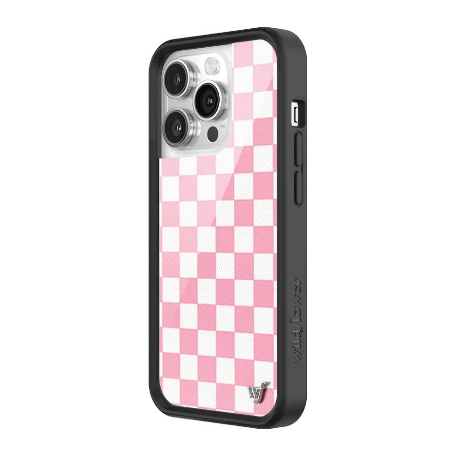 Checkers | Pink iPhone Case