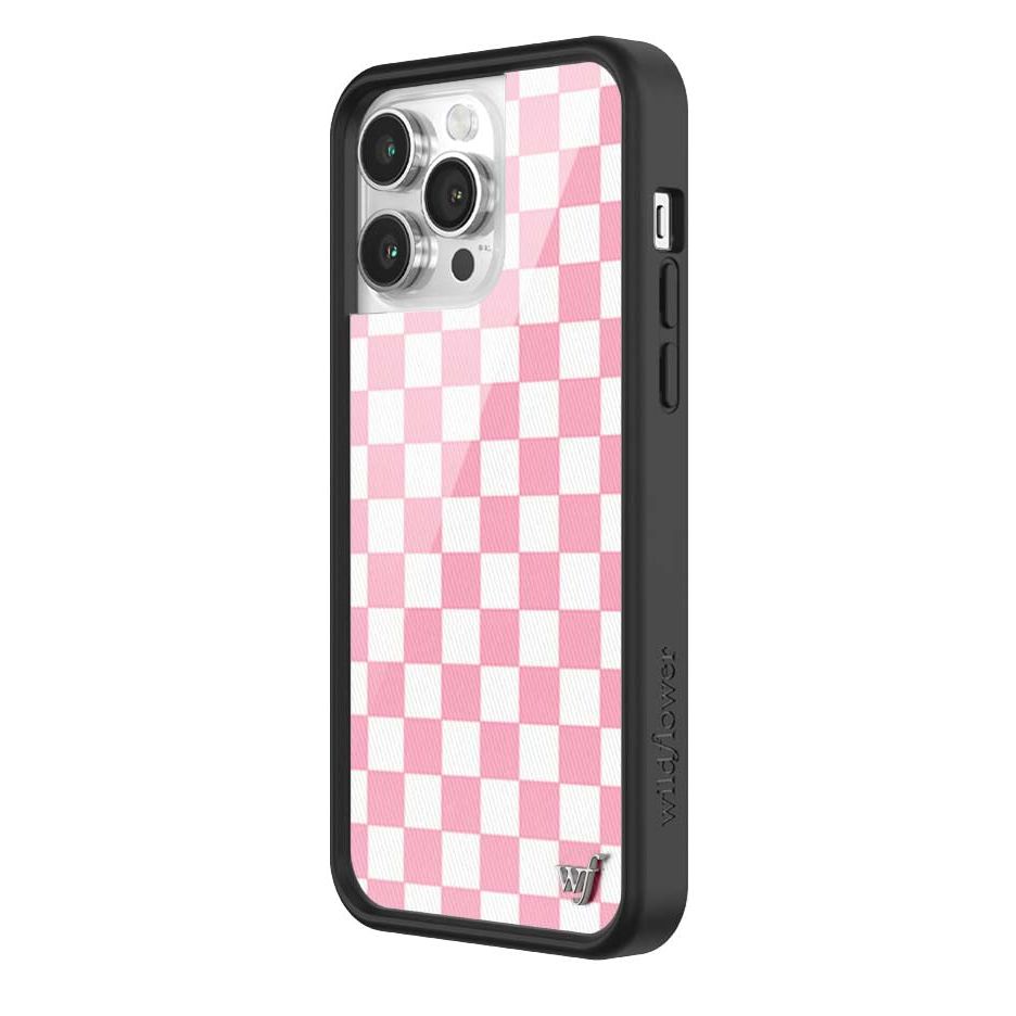 Checkers | Pink iPhone Case
