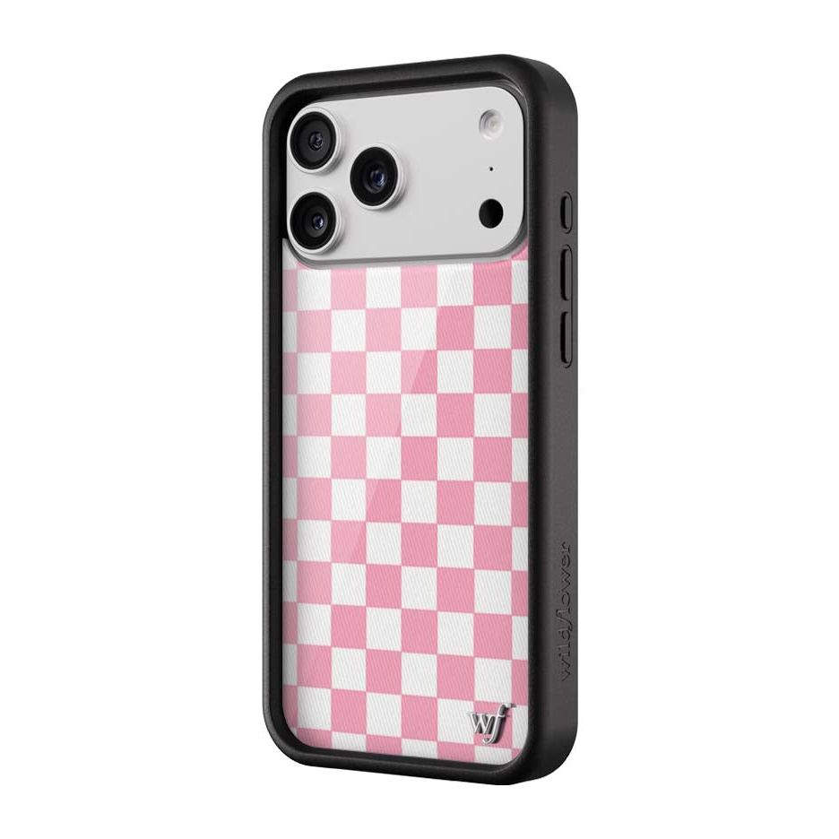 Checkers | Pink iPhone Case