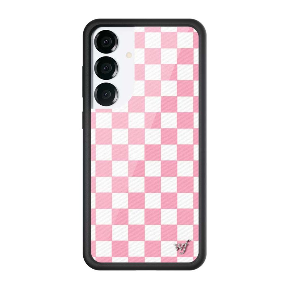 Checkers | Pink Samsung Galaxy Case