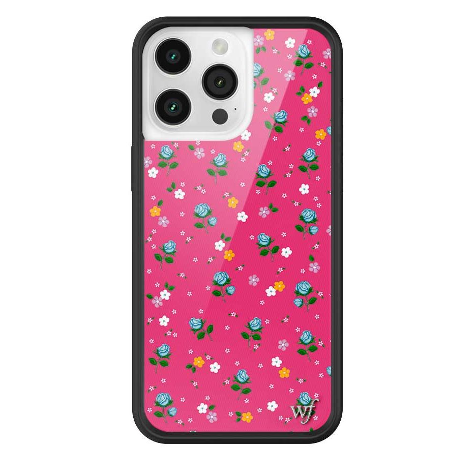 Pink Dainty Florals iPhone Case