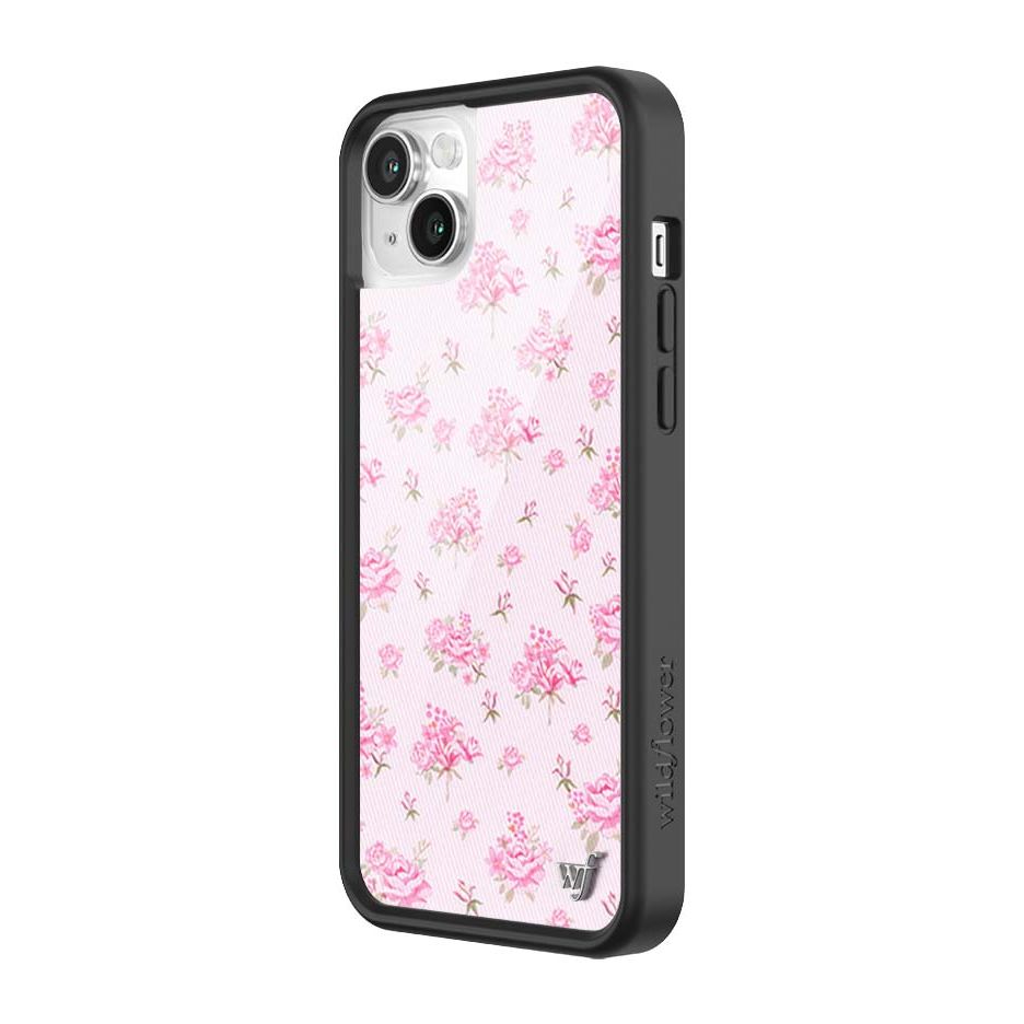 Forget Me Not Floral | Pink iPhone Case