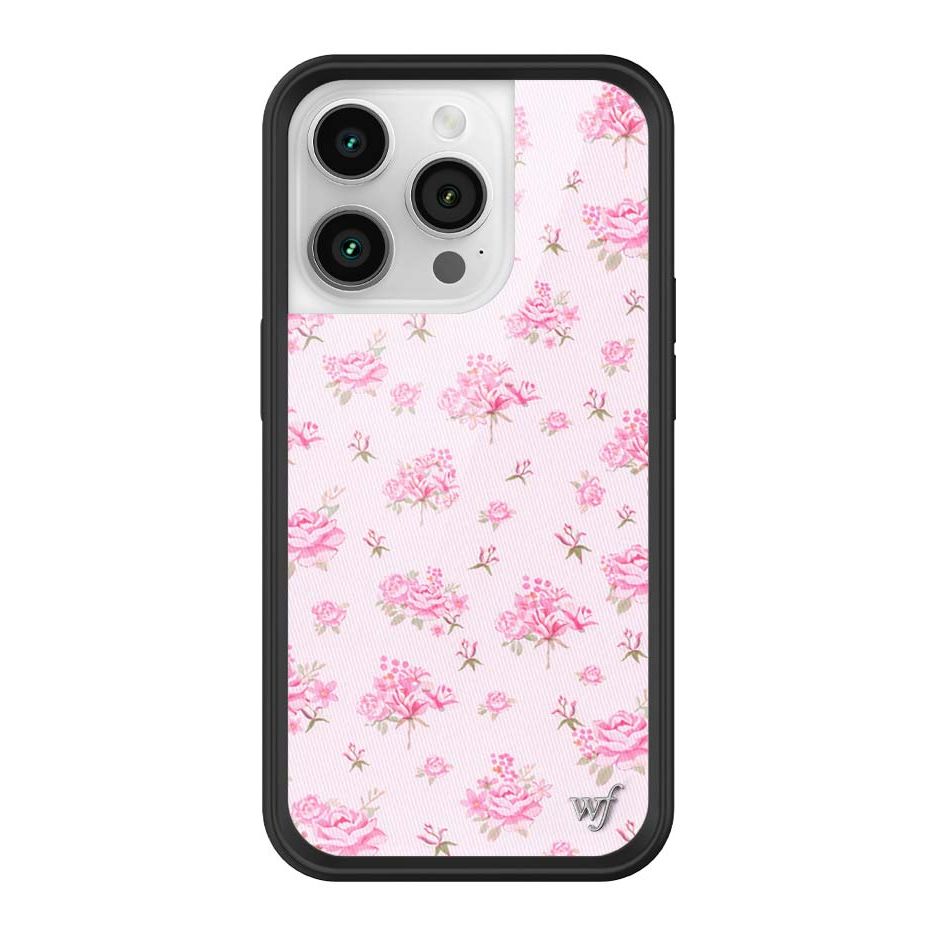 Forget Me Not Floral | Pink iPhone Case