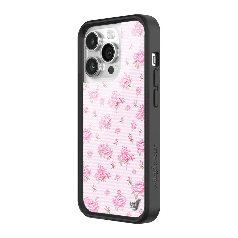 Forget Me Not Floral | Pink iPhone Case