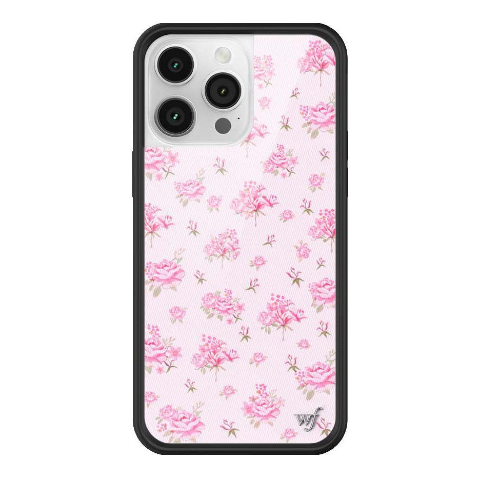 Forget Me Not Floral | Pink iPhone Case