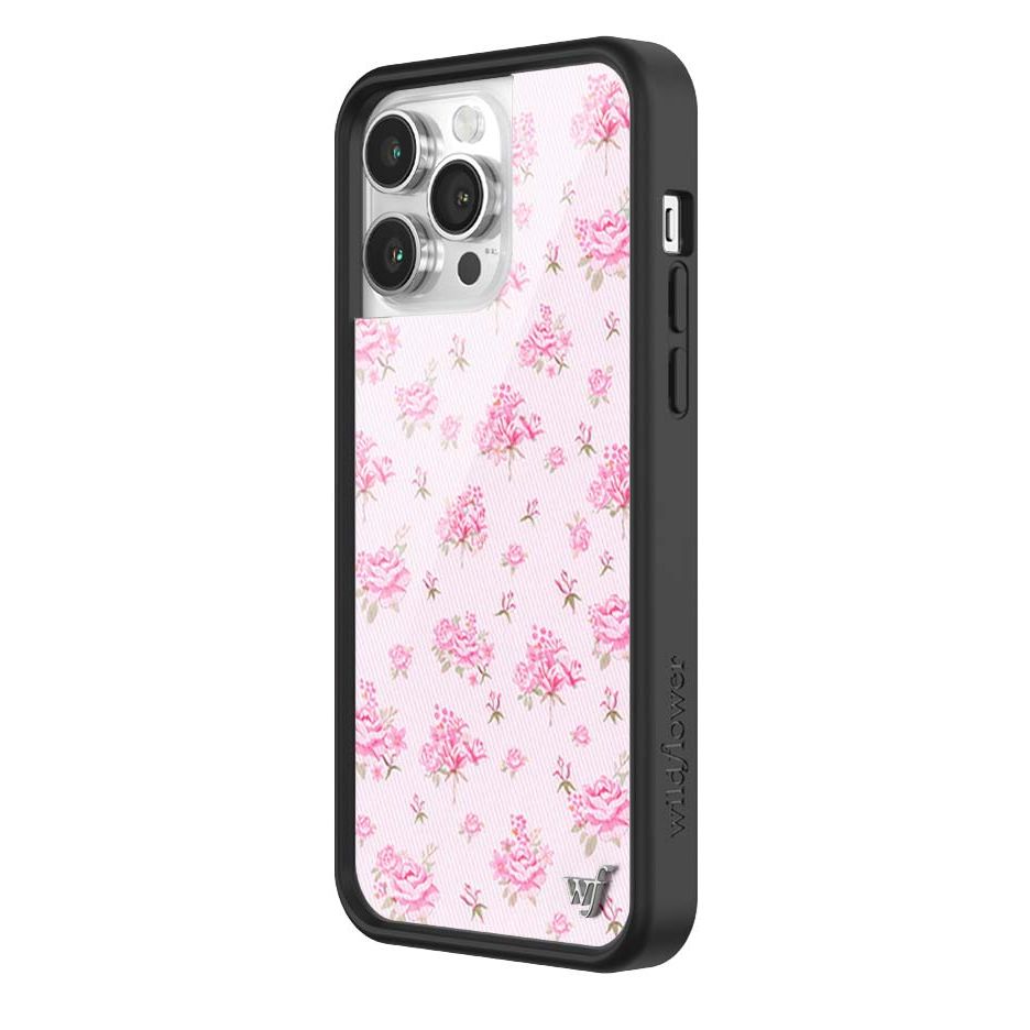 Forget Me Not Floral | Pink iPhone Case