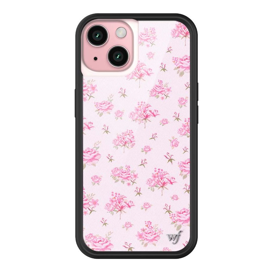 Forget Me Not Floral | Pink iPhone Case
