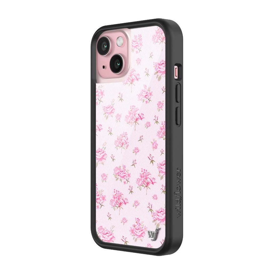 Forget Me Not Floral | Pink iPhone Case