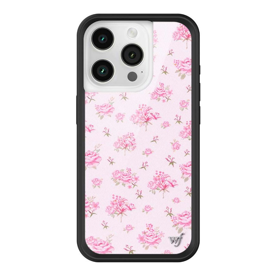 Forget Me Not Floral | Pink iPhone Case
