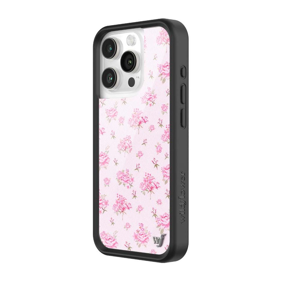 Forget Me Not Floral | Pink iPhone Case