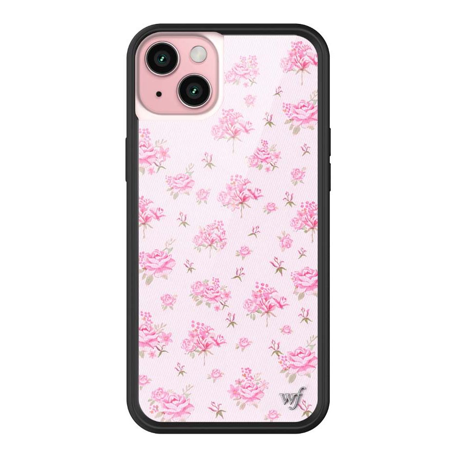 Forget Me Not Floral | Pink iPhone Case