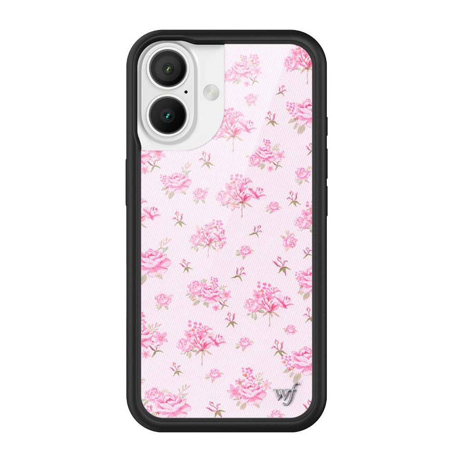 Forget Me Not Floral | Pink iPhone Case