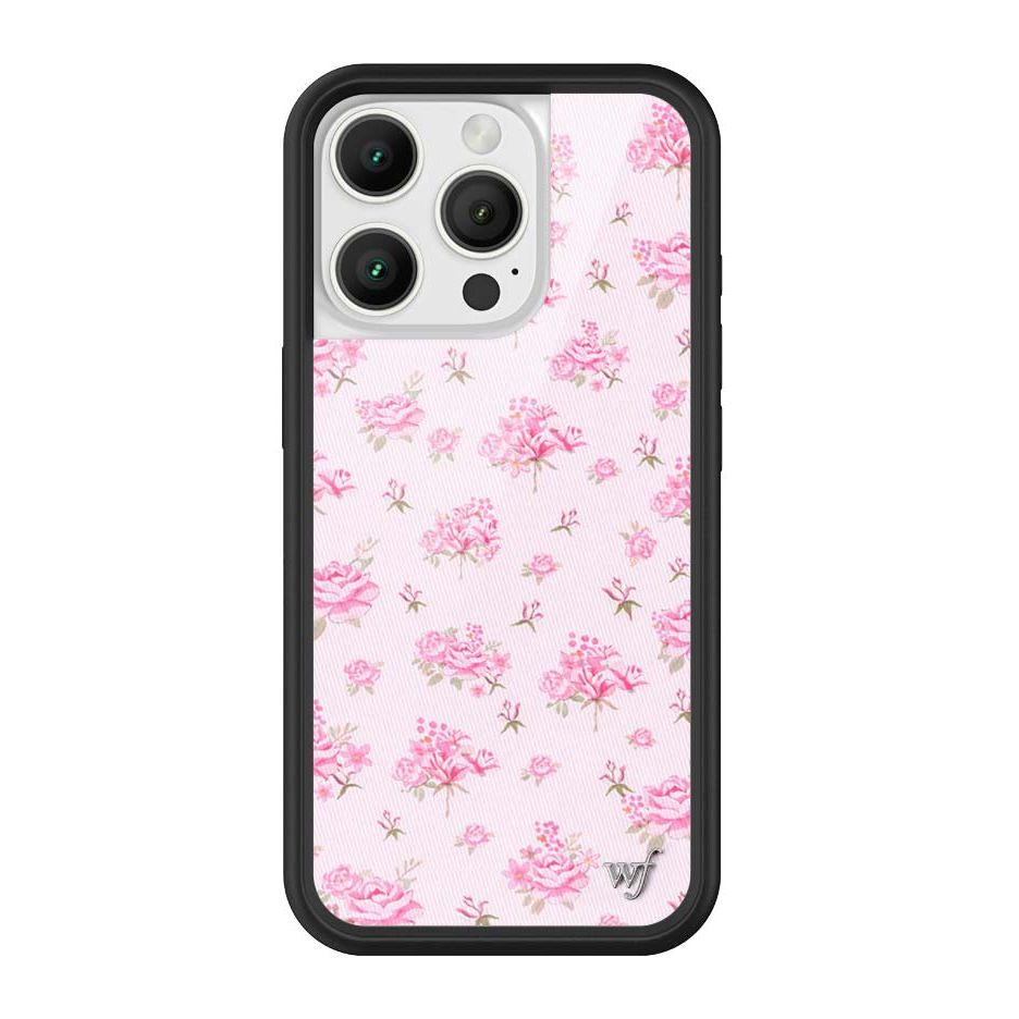 Forget Me Not Floral | Pink iPhone Case