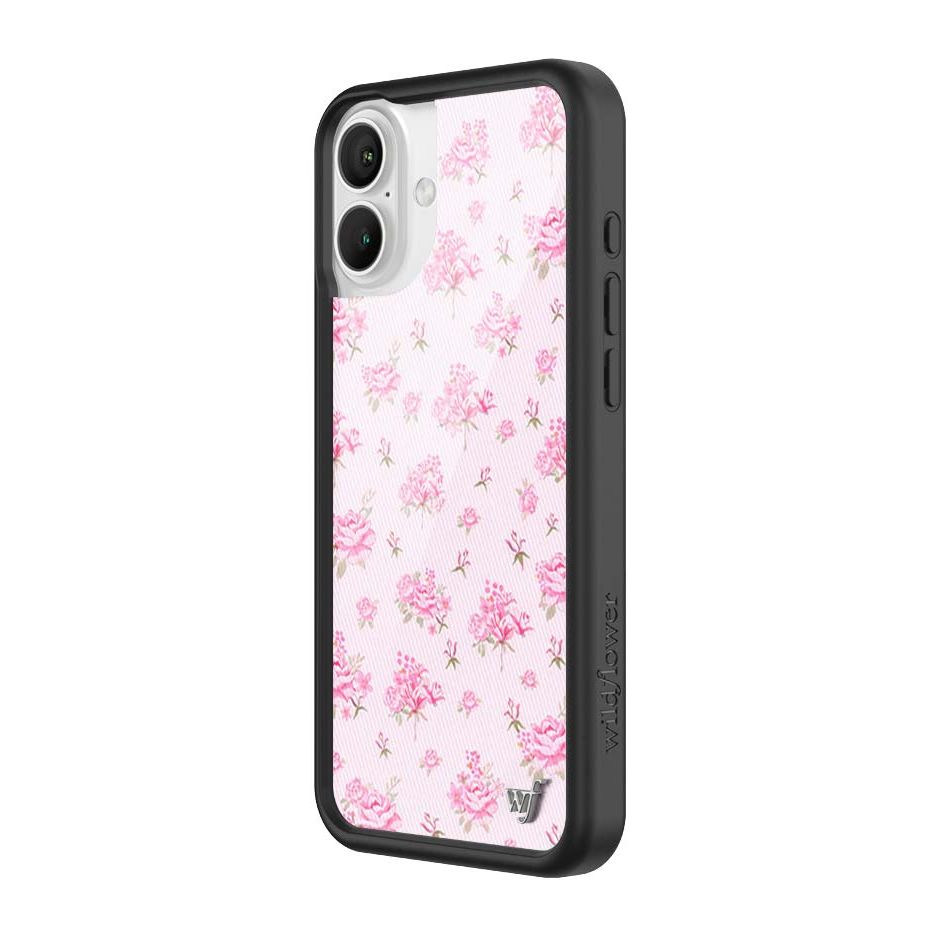 Forget Me Not Floral | Pink iPhone Case