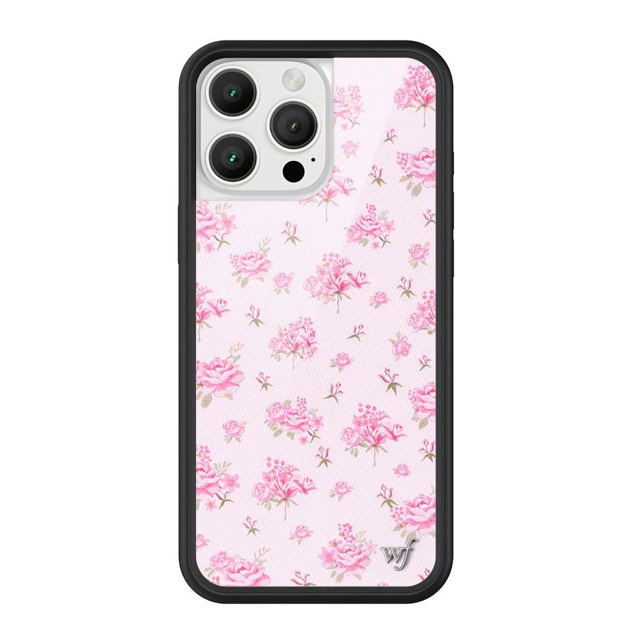 Forget Me Not Floral | Pink iPhone Case