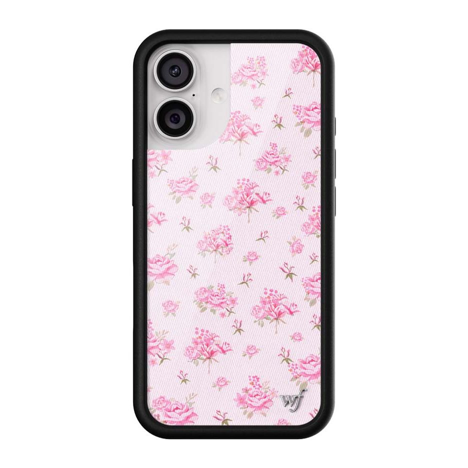 Forget Me Not Floral | Pink iPhone Case