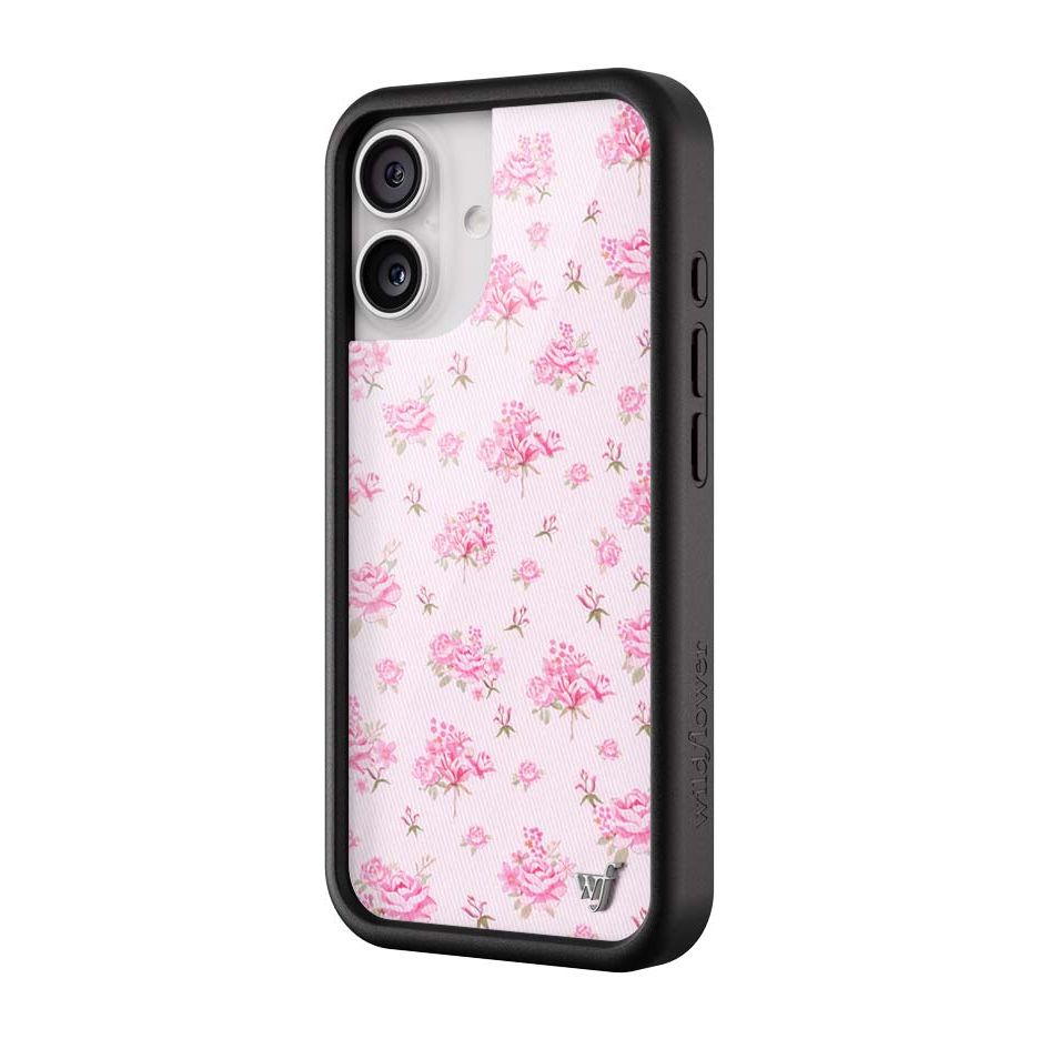 Forget Me Not Floral | Pink iPhone Case